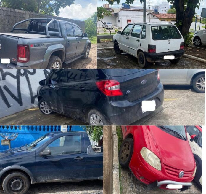 carros apreendidos